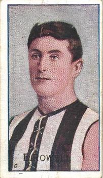 1907-08 Sniders and Abrahams Australian Footballers - Victorian League Players Series D #NNO Edward Rowell Front